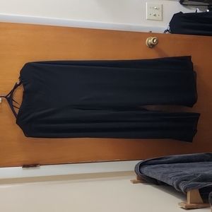 Roz & Ali Elastic Waist Wide Leg Palazzo Pants